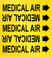 Medical Air Labels