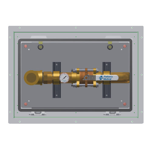 Recessed Emergency Oxygen Inlet Stations