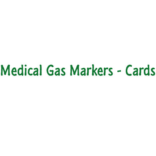 Medical Gas Pipe Labels