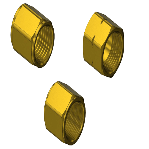 Brass Hose Nuts