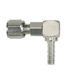 DISS Female Hex Nut, 1/8" NPT Male With Stem Swivel