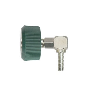 DISS Female Hand Tight, 5/16" Hose Barb Swivel