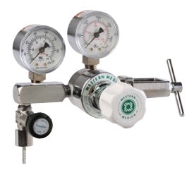MEDICAL O2 REGULATOR CGA 870 DIAPHRAGM ADJ 0-100 PSI