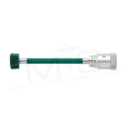 Oxygen Hose; Conductive; DISS Female, Hand-Tight Nut; Schrader Coupler