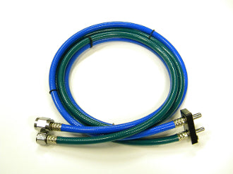 Dual Oxygen, Nitrous Oxide Hoses With Porter Quick Disconnect