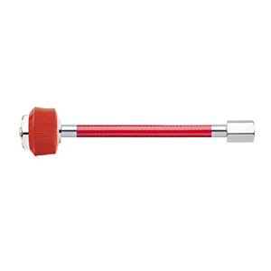 Hose Assembly; Instrument Air; Non Conductive (1/4"); Red; DISS Female, Hand-tight Nut; 1/4 NPT Female Pipe Thread