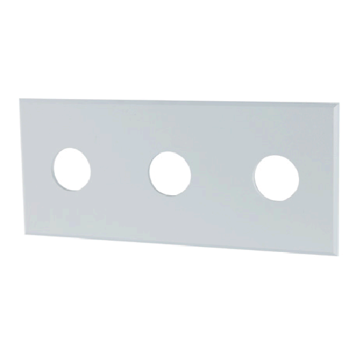 Belmed 1827-3C, Cover Plates - OXEQUIP, Cover Plate  Triple  Concealed