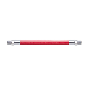Hose Assembly; Instrument Air; Non Conductive (1/4"); Red; 1/8 NPT Male Pipe Thread; 1/8 NPT Male Pipe Thread