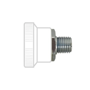 Ohmeda Compact Female Style Check Unit, 1/4" NPT Male