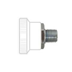 Ohmeda Compact Female Style Check Unit, 1/4" NPT Male