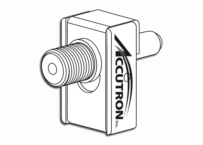 Accutron 27958,Oxygen Fitting  1/8 Male Pipe Thread with Male Q/C (w/o Bracket)
