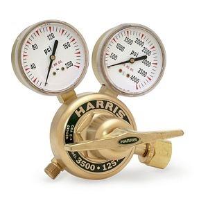 Harris Industrial 3003629, REG, 3500-200-000 1/4NG, Manifold Welding High Flow Pressure Regulator, 0 - 200 PSIG, Brass