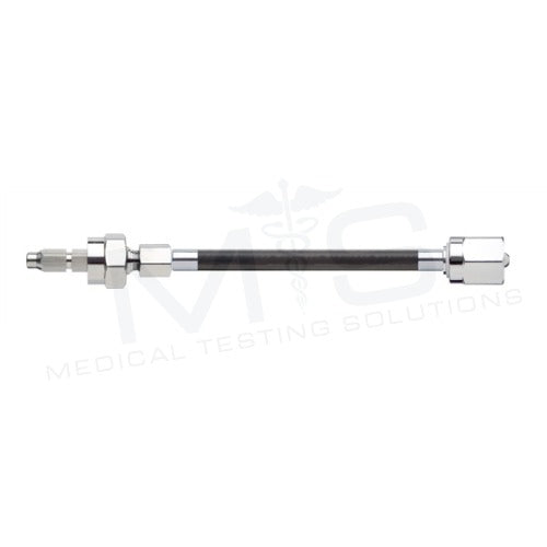 Nitrogen Hose; Conductive; Schrader Adaptor, Non-Swivel; DISS Female, Hex Nut