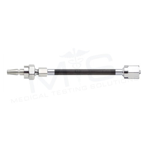 Nitrogen Hose; Conductive; Schrader AIR Adaptor, Non-Swivel; DISS Female, Hex Nut
