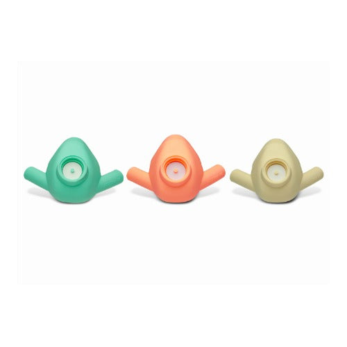 33016-3, Accutron PIP+ Single-Use Disposable Nasal Hood - Medium Variety Pack 3 (Mint, Peach, Vanilla) (pkg. of 24)