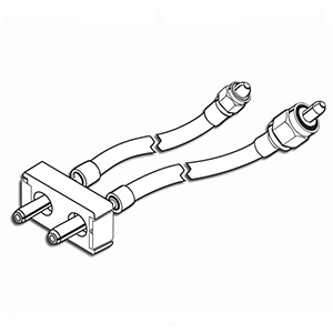 Accutron 33968, E-Z N2O-O2 Q/C Hose Set (specify lengths up to 6 feet)