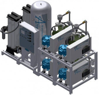 NFPA Quadruplex RED Modular Stack Mount
