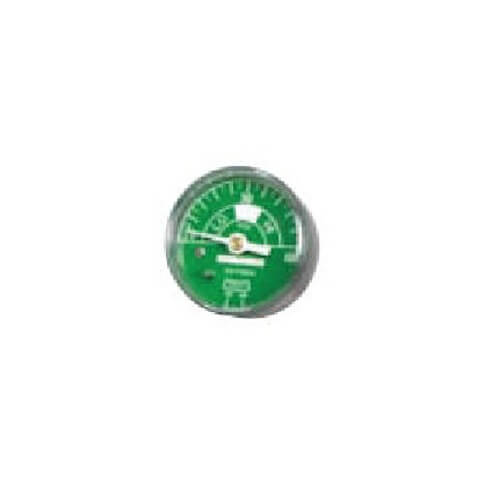 Belmed 4000-6O2, Oxygen Gauge 2 Diameter Male 1/4 NPT C.B. Connection