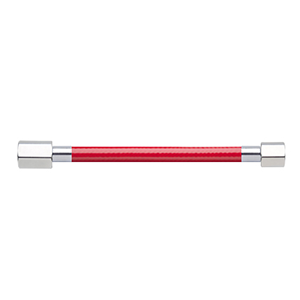 Hose Assembly; Instrument Air; Non Conductive (1/4"); Red; 1/4 NPT Female Pipe Thread; 1/8 NPT Female Pipe Thread