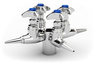 Needle Valve Deck Mounted Turret - 360 Degree