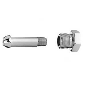 Bay Corporation Nipple w/filter, 2 1/2" x 1/4" NPT Male, 503F