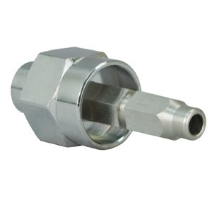 Schrader Style Male Quick Connects, 1/4" NPT Male