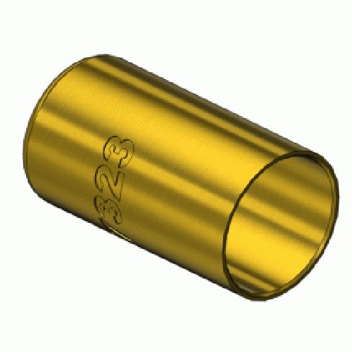 Western  7323, Round Brass Hose Ferrules