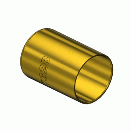 Western  7328, Round Brass Hose Ferrules