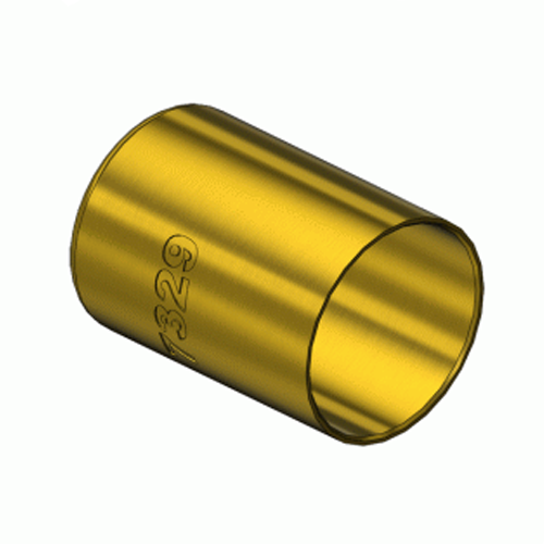 Western  7329, Round Brass Hose Ferrules