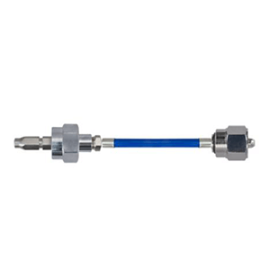 Nitrous Oxide Hose; Non Conductive; Schrader Adaptor, Non-Swivel; DISS Female, Hex Nut