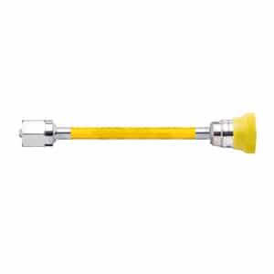 Medical Air Hose; Conductive (1/4"); DISS Female, Hex Nut; Ohmeda Coupler