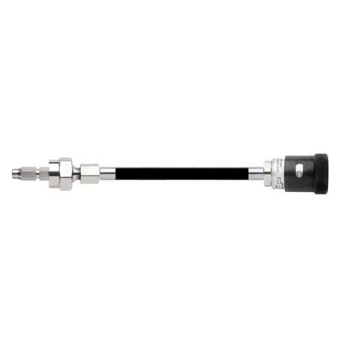 Nitrogen Hose; Conductive (1/4"); Schrader Adaptor, Non-Swivel; Schrader Coupler