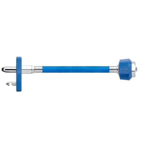 Nitrous Oxide Hose; Conductive (1/4"); Chemetron Adaptor; DISS Female, Hand-tight Nut