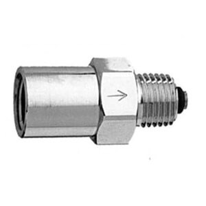 Bay Corporation Flows from1/4" NPT Male to 1/4" NPT Female, AB-44CVR