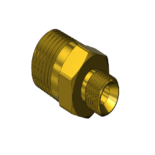 Superior B-62, B. 9/16-18RH-EXT X 1/2 NPTM