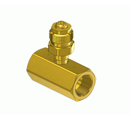 Superior C-2702, Brass CGA Manifold Coupler Tee