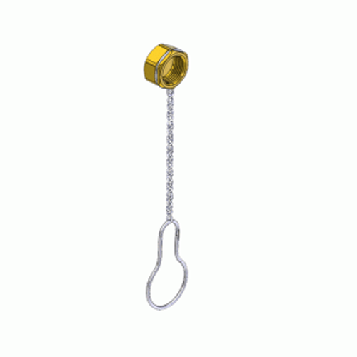 Superior CC-8034, Dust & Chain Assembly (Non-Gas Tight) for Oxygen