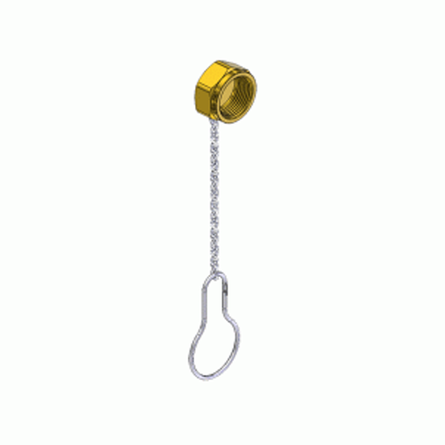 Superior CC-8660, Dust & Chain Assembly (Non-Gas Tight) for Regrigerant Gases