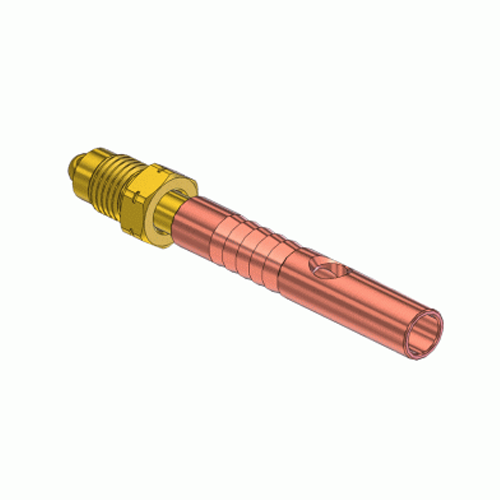 Superior CN-49, Power Cable Connector w/ Brass Swivel Nut & Nipple