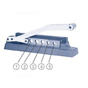 Bay Corporation Crimping Tool, Bore diameters, CR-100