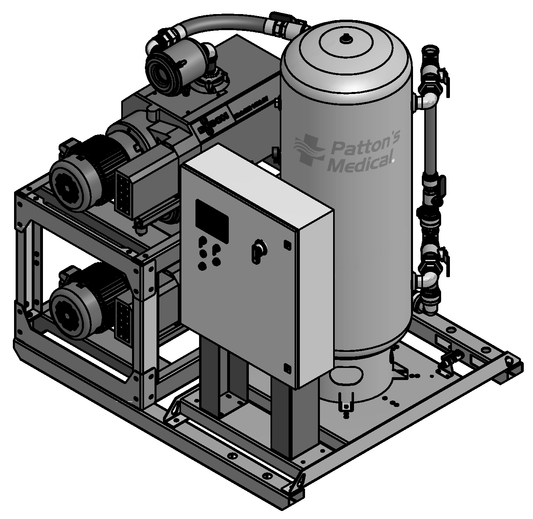 Amico 10 HP Duplex Claw Single Point Connection v-ccd-d-200p-ss-n-100-ms