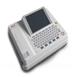 E70 EKG Machine 12-lead ECG; HR Built-in Rechargeable Battery 8" TFT LCD display  Touch Screen