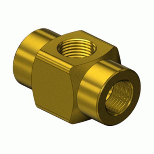 Superior GMF-3042, Brass Manifold Pipe Cross