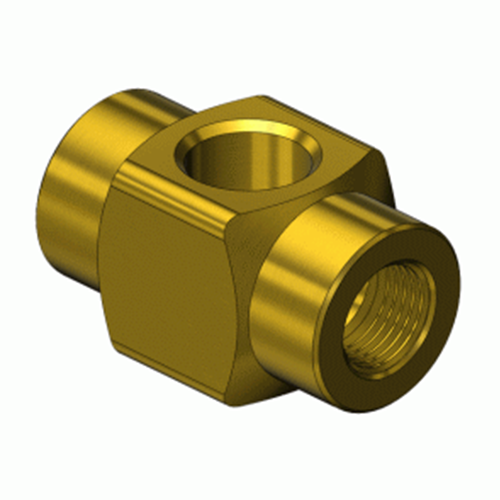 Superior GMF-3043, Brass Manifold Pipe Cross