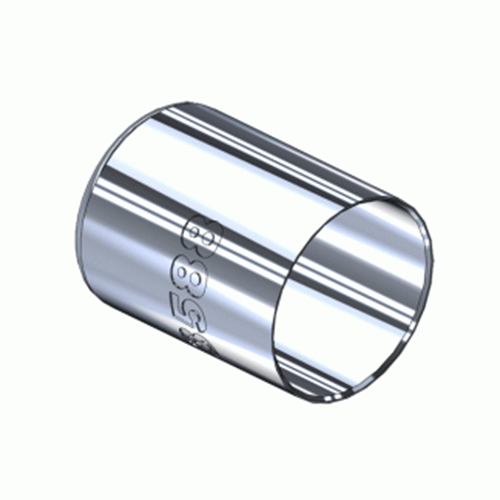 Western  M-3588, Nickel Plated Hose Ferrule