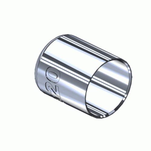Western  M-620, Nickel Plated Hose Ferrule