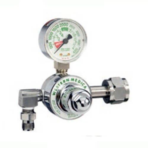 Western  M1-580-P, Nitrogen Single Stage Preset 50 PSI Pressure Healthcare Regulator