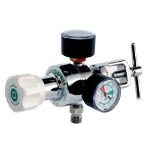 Western  Single-Stage Oxygen Compact Regulator with CGA-870 Swivel Yoke Inlet, M1-870-5FG