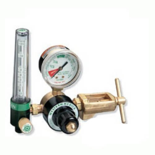 Western  Single-Stage Oxygen Flowmeter Regulator with CGA-870 Yoke, M1-870-8FM