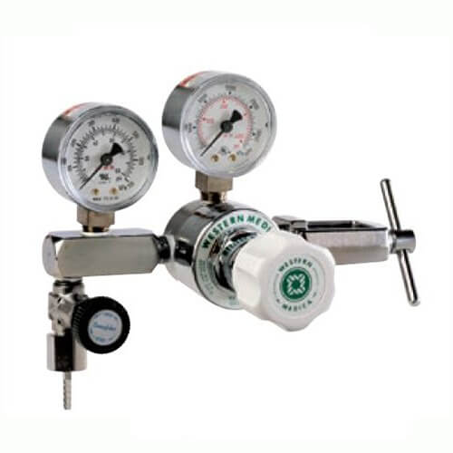 Western  Single-Stage Clinical Instrument Regulator with CGA-950 Yoke, M1-950-PGB